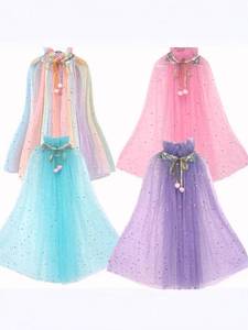 Capa de Princesa para Niñas, Disfraz para Fiestas de Cumpleaños, Cosplay y Halloween - Product Image 6