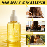 Spray Parfumé Capillaire Marque Blanche avec Essence, Brume Capillaire Nourrissante Sans Alcool, Parfum Capillaire Sans Rinçage pour Cheveux Légers et Soyeux