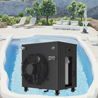 Enfriador de Agua OEM R290 Mini de 1 HP, Automático, de Alta Productividad, Refrigerado por Agua, Baño de Hielo