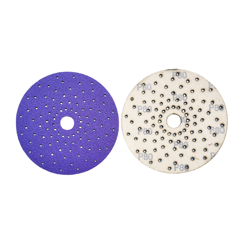 Customized 150mm purple Ceramic Sanding Disc
