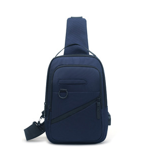 Nueva Bolsa de Pecho Oxford Impermeable para Hombre, Simple y de Gran Capacidad, Multicapa, Bandolera Casual - Product Image 1