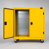 Caja de Distribución de Energía Portátil IP44, Gabinete Eléctrico de Acero para Obras de Construcción, OEM ODM