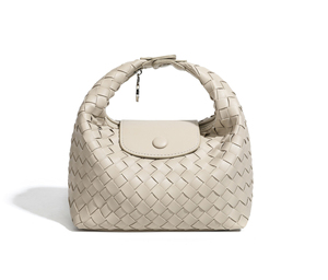 Bolso Tejido Clásico de Color Sólido, Bolso Tote de Hombro o Cruzado, Práctico, Sencillo y Portátil para Uso Diario - Product Image 6