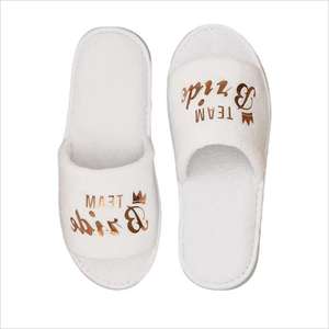 Otel tek kullanımlık terlik toptan düğün kaymaz rahat terlik - Product Image 4