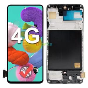 Display di ricambio IParts per <span class=keywords><strong>Samsung</strong></span> Galaxy <span class=keywords><strong>A51</strong></span> 4G SM-A515 A515F A515FD A515FN/DS OLED Touch Screen con cornice nera - Product Image 2