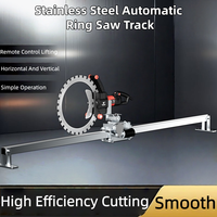 Machine à rail automatique Machine à couper les scies à anneaux avec piste Guide de scie circulaire Rail Track Brushless Béton Ring Saw Track