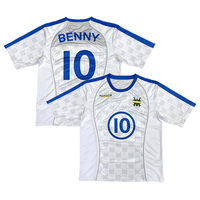 Maillots de football personnalisés respirants à manches courtes avec logo brodé et design patchwork – Maillot de club de football de haute qualité