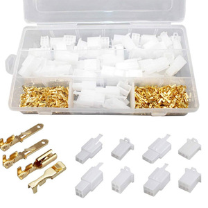 Kit de 380 Conectores Eléctricos Automotrices de 2.8mm, 2/3/4/6 Pines, Macho y Hembra, para Cableado de Motocicletas, Bicicletas Eléctricas y Automóviles - Product Image 4