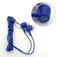 Casque d'écoute en gros pour avion 3.5mm casque d'aviation filaire meilleur prix écouteur jetable