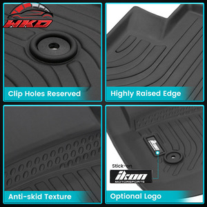 Tapis de sol toutes saisons en TPE 3D moulé, imperméable, compatible avec Chevy Colorado GMC Canyon 2015-2022, cabine double. - Product Image 3