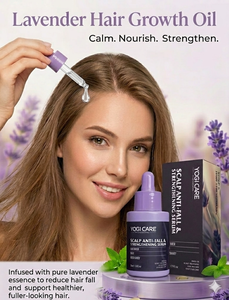 YOGI CARE - Aceite Esencial de Lavanda Vegano, Suero Nutritivo e Hidratante para Cabello Encrespado - Product Image 3