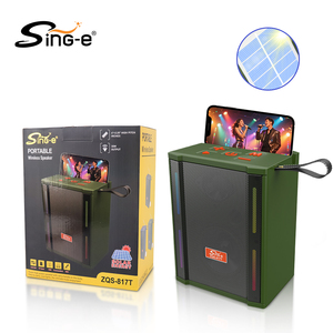 <span class=keywords><strong>Altavoz</strong></span> portátil de 4 pulgadas, <span class=keywords><strong>altavoz</strong></span> SING-E con micrófono y ranura para tarjeta, perfecto para fiestas y reuniones familiares - Product Image 1