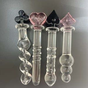 Consolador de cristal realista y punto G Anal Butt Plug Juguetes sexuales eróticos <span class=keywords><strong>para</strong></span> mujeres y parejas Juguetes sexuales <span class=keywords><strong>anales</strong></span> <span class=keywords><strong>para</strong></span> adultos - Product Image 4