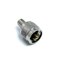 Conector hembra F a adaptador de enchufe macho UHF Conector F a conectores de cable coaxial RF coaxial SO-239 de A