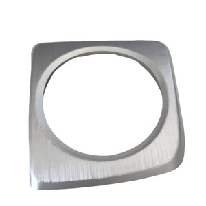 Panneau de console centrale en aluminium Honda Civic 77296-SNA-D31ZA, garniture de levier de vitesses argentée pour transmission automatique - Product Image 2