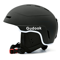 Casque de ski/snowboard personnalisé pour adultes, hommes et femmes, design élégant, homologué CE EN1077 ASTM