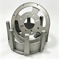 Base de raccordement de pompe en fonte sur mesure, boîtier de pompe en alliage d'aluminium, composants de fonderie OEM ODM usinés et moulés