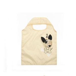 Sac de courses pliable écologique en stock, motif chien mignon, sac fourre-tout pour supermarché et épicerie - Product Image 3