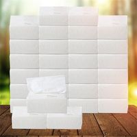 Vente en gros échantillon gratuit Serviettes de cocktail blanches naturelles 23*23 Serviettes en papier personnalisées avec logo Serviettes en papier Airlaid Beverage