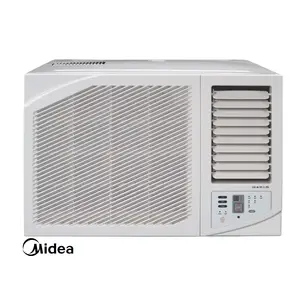 Midea 220 btu pencere kliması v pencere tipi klima üniteleri ev yatak odası için sadece 1 ton ac soğutma