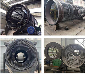 Tamis à tamis trommel en maille tissée de 3mm pour terre d'argile, sable et pierre Tamis à tambour - Product Image 4