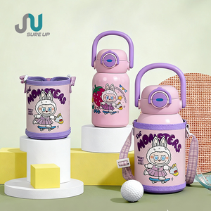 กระติกน้ำสุญญากาศสแตนเลสสองชั้น SURE up ขนาด 550 มล. พร้อมหูจับ เก็บความร้อนได้นาน 12-24 ชั่วโมง เหมาะสำหรับทุกโอกาส - Product Image 5