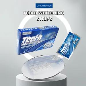 Teeth Whitening Strips Non Peroxide PAP 6%HP Teeth Bleaching Strips