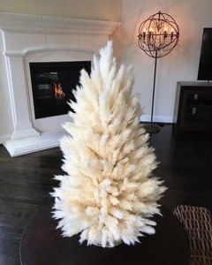 Loral holesale ededding ececorativo owers Ried Flowers Natral blanco Pampas ASS Rass grande ampampas ASS Rass - Product Image 4