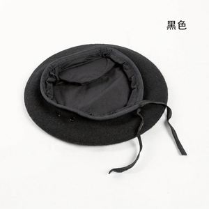 Béret en Laine de Haute Qualité avec Broderie de Logo Personnalisé, 100% Laine, Plusieurs Tailles, Doublure Brodée, Béret Grande Taille pour Femme, Vente en Gros - Product Image 4
