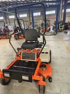 Tondeuse autoportée à rayon de braquage zéro 2 temps de haute qualité avec moteur à essence et kit de paillage, qualité industrielle, autonomie de 10 heures pour l'aménagement paysager commercial - Product Image 5