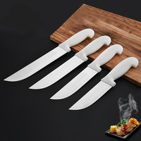 Gros 6 7 8 9 10 Pouces PP Poignée Lame En Acier Inoxydable Couteau De Boucher Abattage Viande Volaille Fruits Cuisine Couteau de cuisine Ensemble