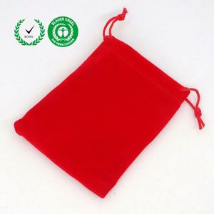 Bolsa de Papel para Joyería con MOQ Bajo, Bolsa de Terciopelo Blanca con Caja, Bolsa de Regalo con Cinta - Product Image 3