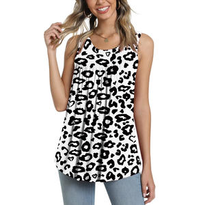 เสื้อยืดเปิดไหล่ลายดอกไม้ขนาดใหญ่พิเศษของผู้หญิง-เสื้อแนวยาวขอบไม่สมมาตรที่สง่างามสำหรับฤดูร้อน - Product Image 3