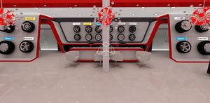 Design per Showroom di Pneumatici e <span class=keywords><strong>Negozi</strong></span> di <span class=keywords><strong>Accessori</strong></span> <span class=keywords><strong>Auto</strong></span> con Espositori da Banco - Product Image 4
