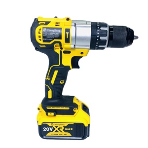 Yellow 13mm Cordless Impact Drill High <b>Torque</b> Portable Power Screwdriver <b>Set</b> With Two 3.0Ah Li-ion Batteries DW791 - Product Image 5