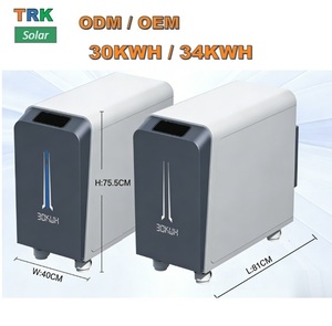 Batería Solar Fotovoltaica 51.2V 600Ah 670Ah 34Kwh Híbrida para Red y Fuera de Red 300Ah Litio para Hogar al por Mayor - Product Image 1