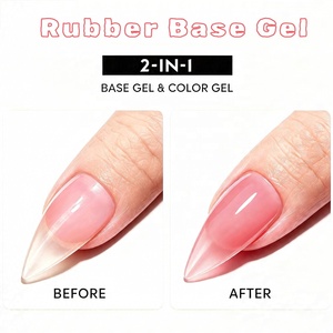 Esmalte de Uñas en Gel Transparente Rosa KLANA, 15 ml, Esmalte de Uñas en Gel UV LED, Se Quita con Acetona, Botellas Personalizadas al por Mayor OEM - Product Image 3