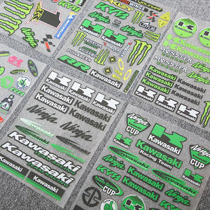 מותאם אישית עמיד למים pvc אופנוע קסדה מדבקה רכב חשמלי גוף גאות מדבקת שריטות - Product Image 2