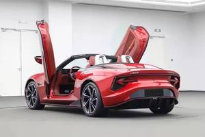 Auto MG Cyberster Modèle 2024, 2 portes, 2 places, cabriolet électrique, supercar, R20, conduite à gauche, intérieur foncé, d'<span class=keywords><strong>occasion</strong></span>, <span class=keywords><strong>pas</strong></span> <span class=keywords><strong>cher</strong></span> - Product Image 5
