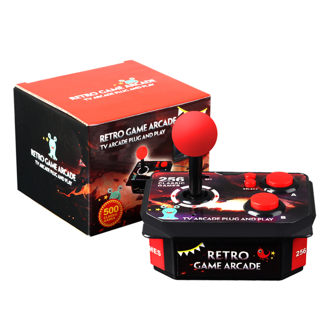 GAMINJA 8 Bit Built-inLicense-free Game Nacom Plug and Play TV Mini Arcade Video Game Console Single Super Fun Game