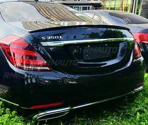 สปอยเลอร์หลังรถยนต์ ปีกสปอยเลอร์หลังสำหรับรถยนต์เมอร์เซเดส-เบนซ์ เอส-คลาส W222 S300 S350 S400 S500 4 ประตู ปี 2014-2020 อุปกรณ์ตกแต่งรถยนต์ - Product Image 4