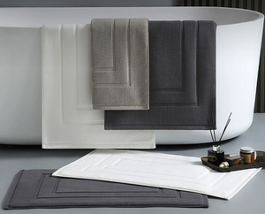 Tapis <span class=keywords><strong>de</strong></span> bain épais en coton Jacquard Logo personnalisé broderie <span class=keywords><strong>serviette</strong></span> <span class=keywords><strong>de</strong></span> sol blanche antidérapante pour hôtel SPA salle <span class=keywords><strong>de</strong></span> bain-Vente en gros - Product Image 1