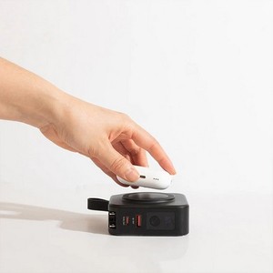 Cargador Rápido PD22.5W Personalizado de Buena Calidad al por Mayor, Banco de Energía Inalámbrico MagSafe de 10000 mAh, Blanco, ABS, Adaptadores Universales para AU, EU, UK, US - Product Image 4