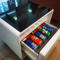 Nouvelle table basse intelligente modèle Mini avec chargement sans fil et réfrigérateur