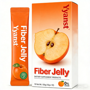 Gelatina de Fibra de Alta Calidad OEM ODM, Control de Peso, Adelgazante, Control del Apetito, Gelatina Probiótica, Promueve la Digestión - Product Image 1