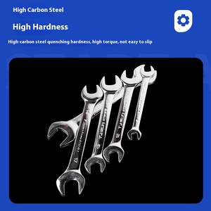 Tongli tự động sửa chữa cấp công nghiệp chrome vanadi thép dài ngã ba cờ lê máy gương đôi mở End đánh bóng cờ lê - Product Image 2