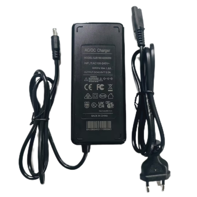 10S 36V 42V 2A 54.6V 1.5A Li Ion Battery Charger E-Bike M365 Scooter No Fan Power Supply Charger for Lithium Battery