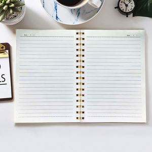 Libreta de Direcciones Espiralada de Cuero A5 de Alta Calidad con 80 Hojas, Diseño Casual con Temática de Fantasía, para Oficina - Product Image 3