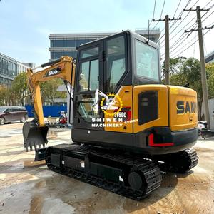 Nouveau modèle 2025 pour pelle hydraulique Sany SY60C avec moteur Isuzu, vente directe usine, mini-excavatrice SY60C-9 SY75C-9 SY75C-10 SY95C-9, prix bas - Product Image 4