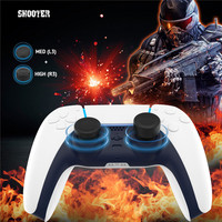 Manette de jeu SYYTECH, nouvelle manette de jeu, 6 en 1, bouton en silicone antidérapant pour Playstation 5 PS5, accessoires de jeu vidéo
